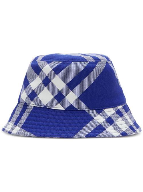 CHECK MOTIF BUCKET HAT