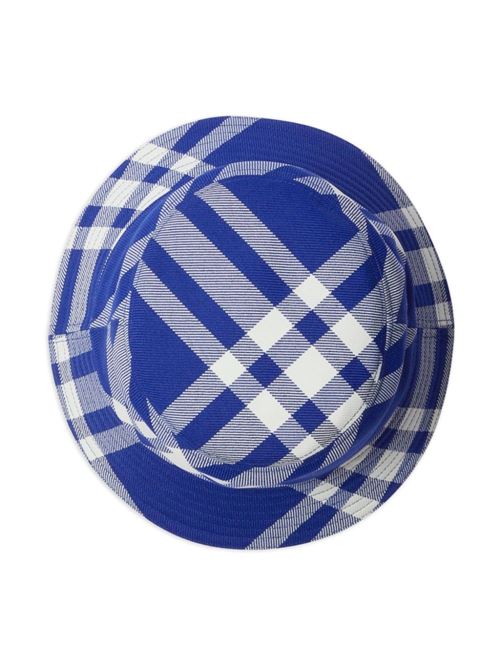 CHECK MOTIF BUCKET HAT