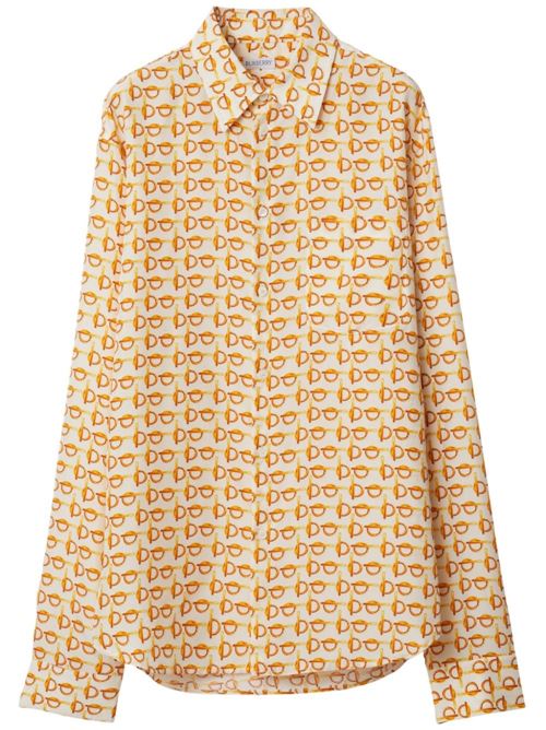 PRINTED SILK SHIRT