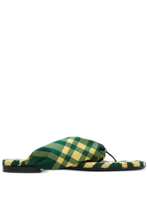 POOL CHECK THONG SANDALS