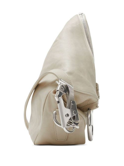 KNIGHT SMALL LEATHER SHOULDER BAG
