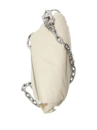 KNIGHT SMALL LEATHER SHOULDER BAG