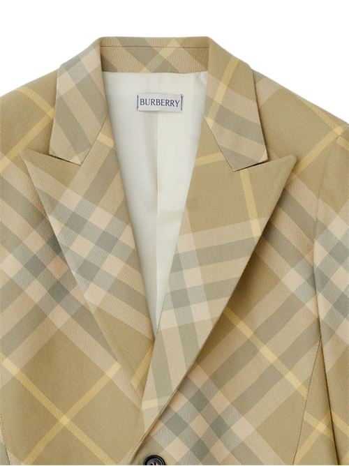 WOOL SINGLE-BREASTED BLAZER JACKET