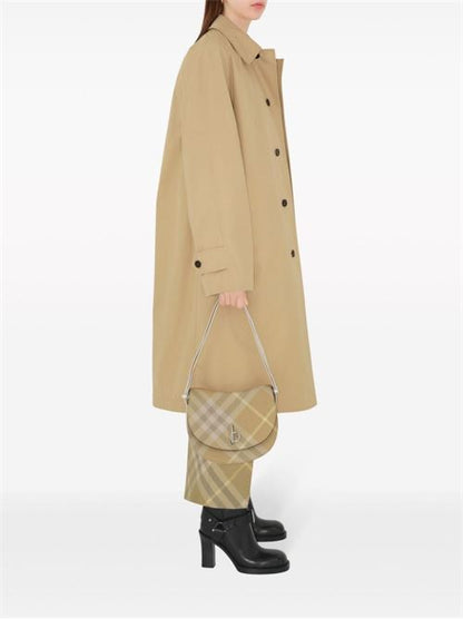 CHECKED WOOL TROUSERS