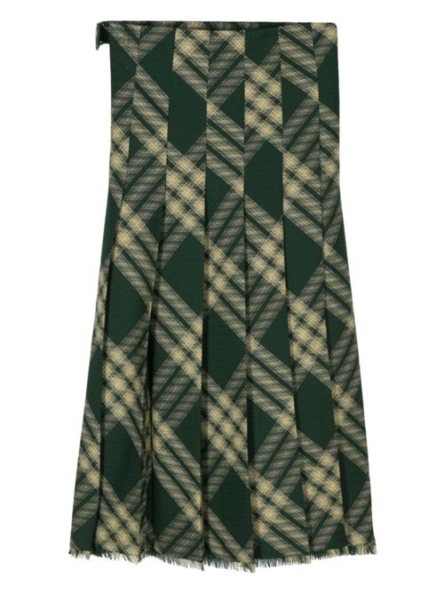WOOL MIDI SKIRT