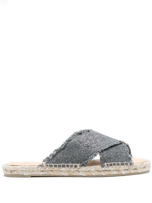 PALMERA CANVAS FLAT SANDALS
