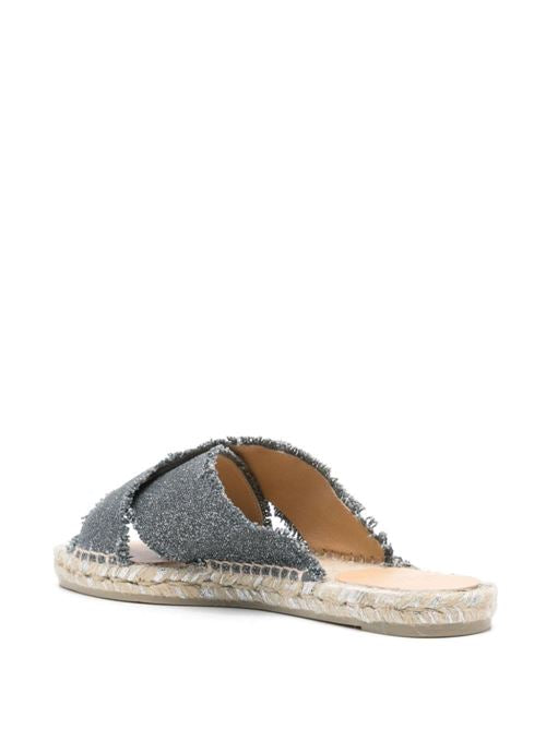 PALMERA CANVAS FLAT SANDALS