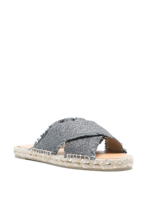 PALMERA CANVAS FLAT SANDALS