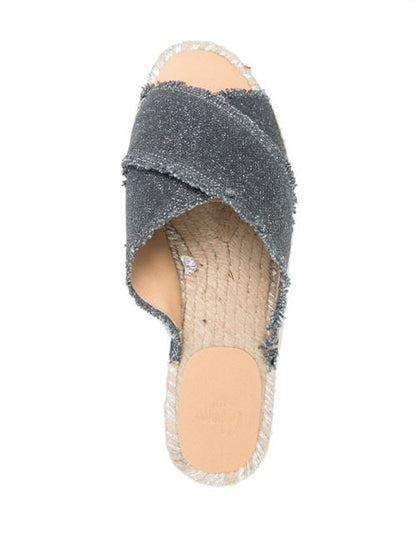 PALMERA CANVAS FLAT SANDALS