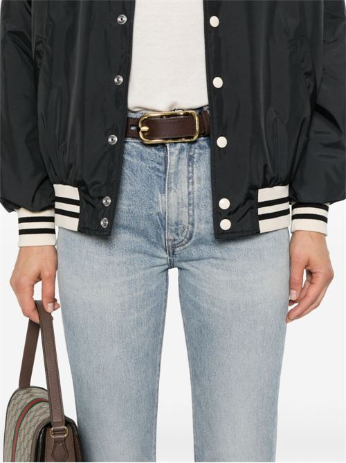 FLARED LEG DENIM JEANS