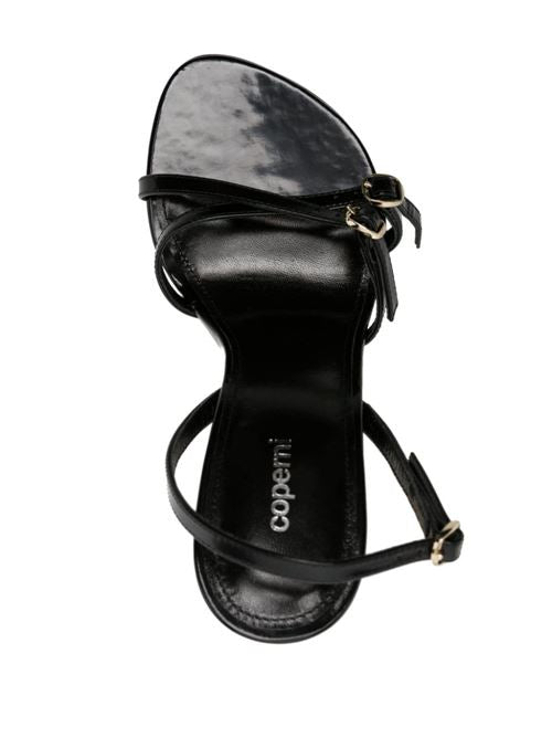 LEATHER HEEL SANDALS