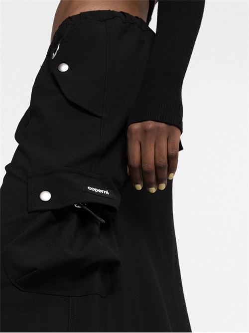 TAILORED CARGO MAXI SKIRT