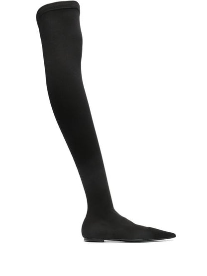 STRETCH JERSEY OVER-THE-KNEE BOOTS