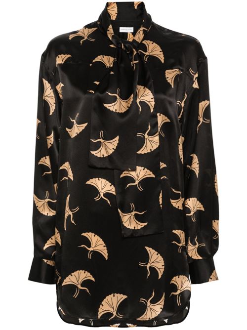 PRINTED SILK SHIRT