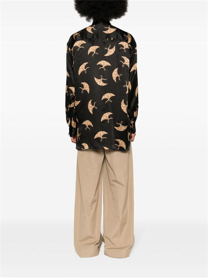 PRINTED SILK SHIRT
