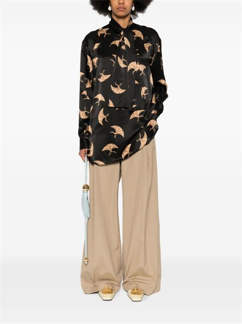 PRINTED SILK SHIRT