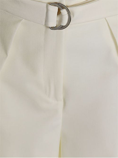 WOOL TWILL AMELIA TROUSERS