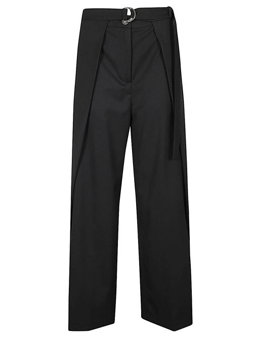 WOOL TWILL AMELIA TROUSERS