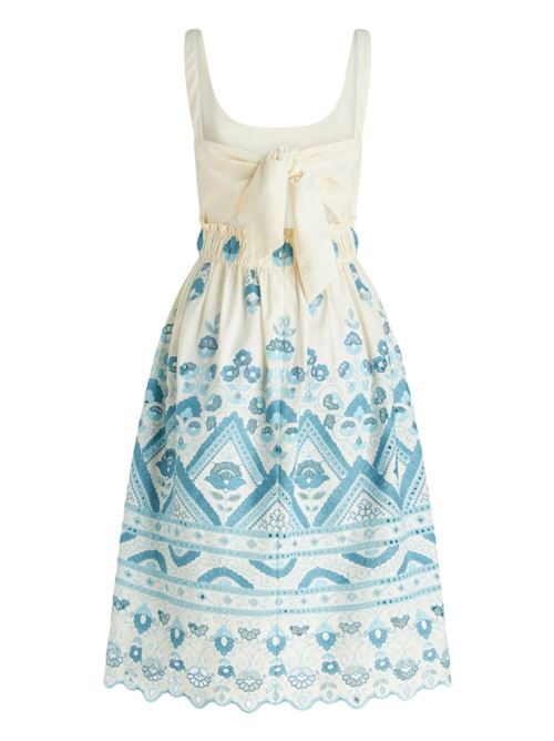 COTTON BLEND SHORT DRESS