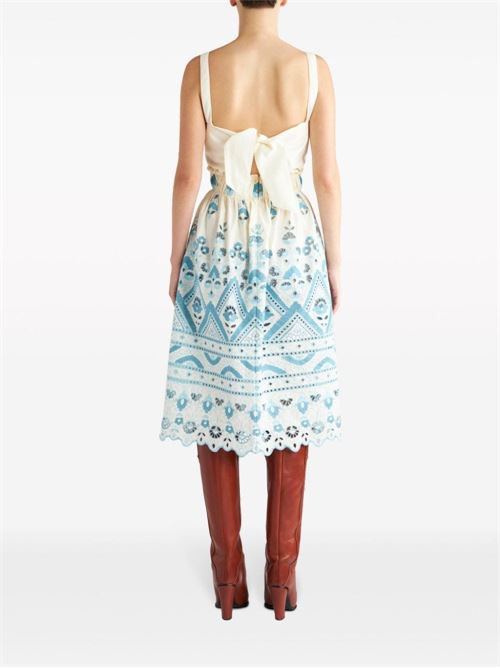 COTTON BLEND SHORT DRESS