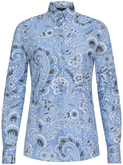 COTTON AND SILK BLEND SHIRT