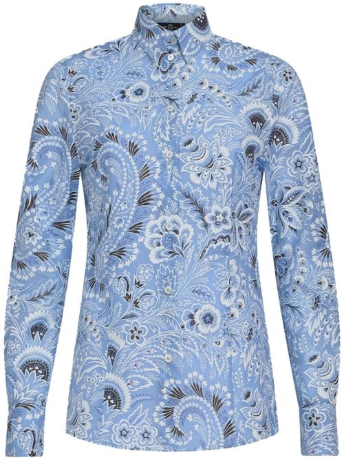 COTTON AND SILK BLEND SHIRT