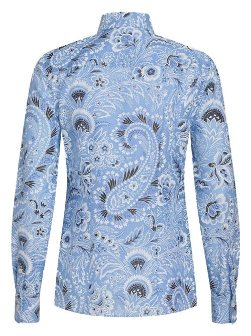 COTTON AND SILK BLEND SHIRT