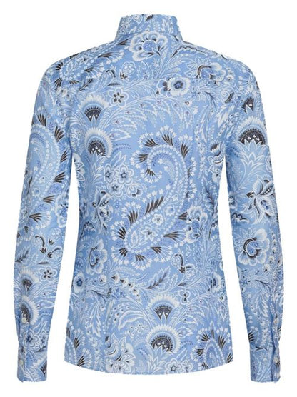 COTTON AND SILK BLEND SHIRT