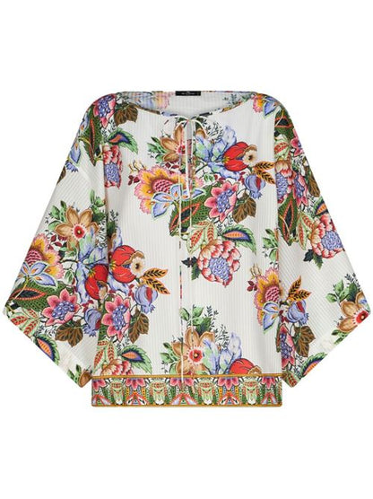 COTTON AND SILK BLEND TOP