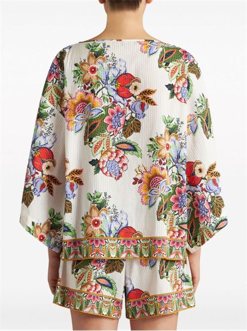 COTTON AND SILK BLEND TOP