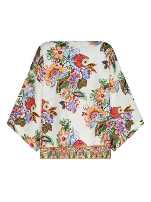 COTTON AND SILK BLEND TOP