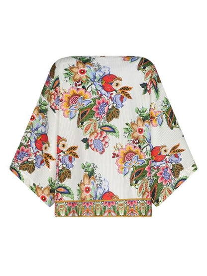 COTTON AND SILK BLEND TOP