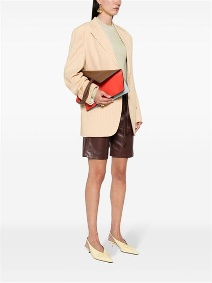 FENDI FLIP MEDIUM LEATHER TOTE