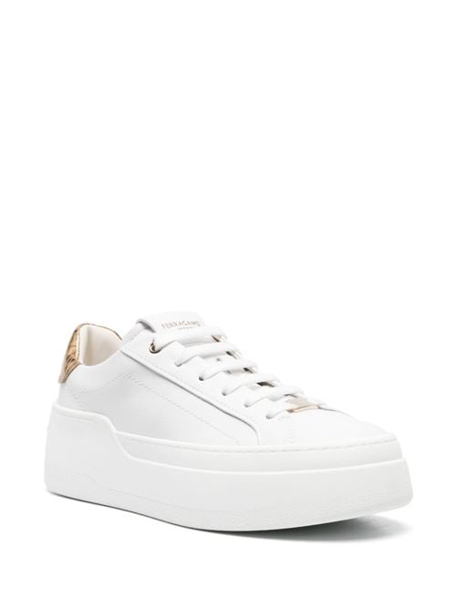 PLATFORM LEATHER SNEAKERS