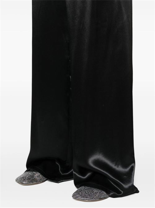 SATIN WIDE LEG TROUSERS
