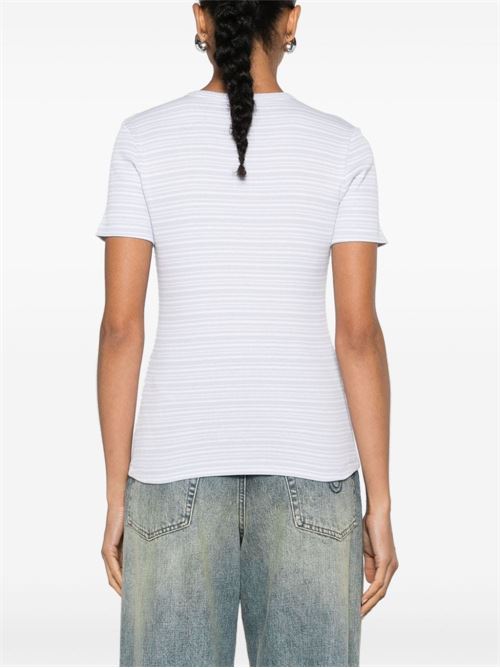 STRIPED COTTON T-SHIRT
