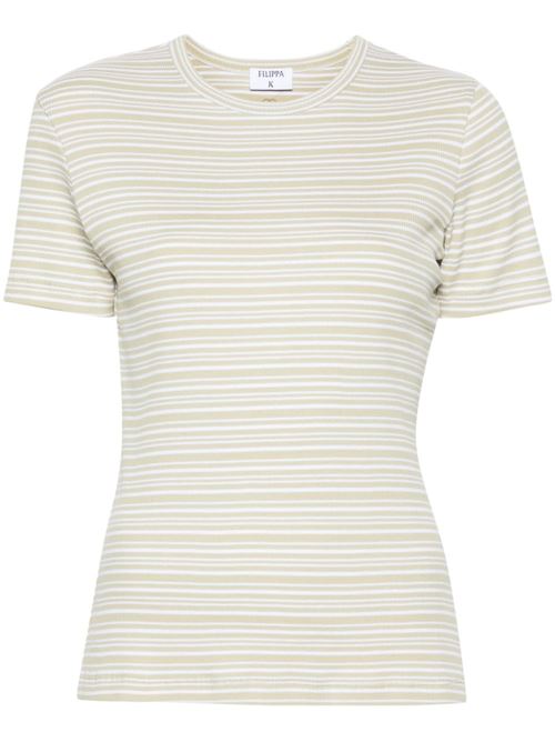 STRIPED COTTON T-SHIRT