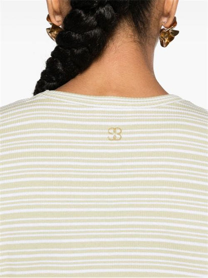 STRIPED COTTON T-SHIRT