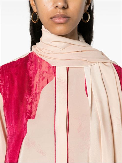 PRINTED CREPE DE CHINE SHIRT