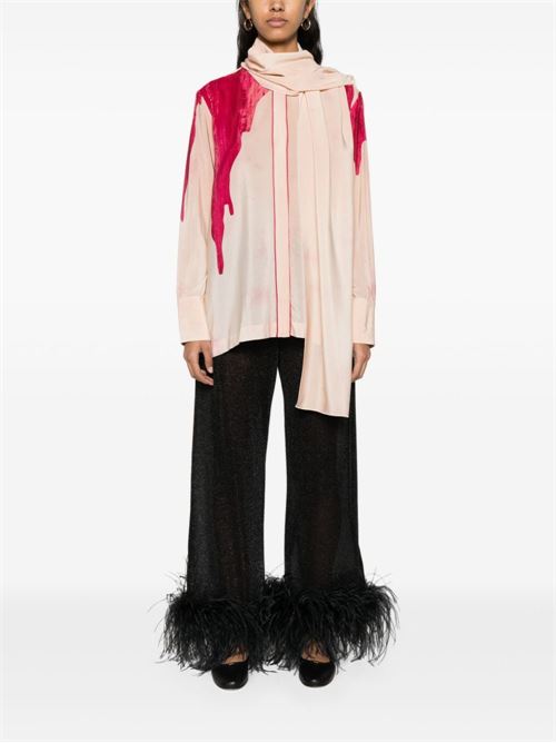 PRINTED CREPE DE CHINE SHIRT