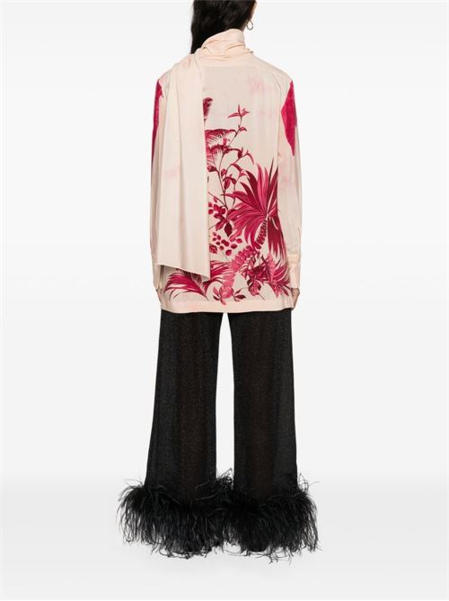 PRINTED CREPE DE CHINE SHIRT
