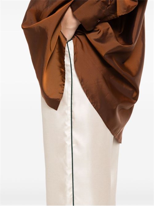 SILK PRINTED TROUSERS