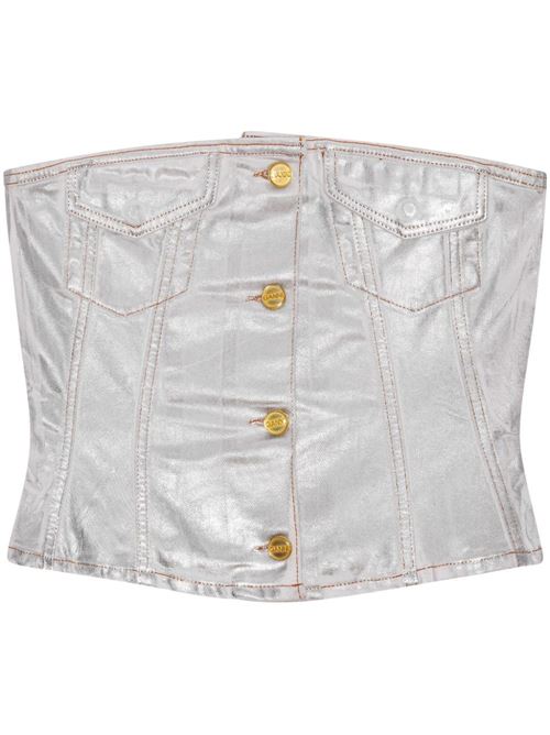 ORGANIC COTTON DENIM CORSET