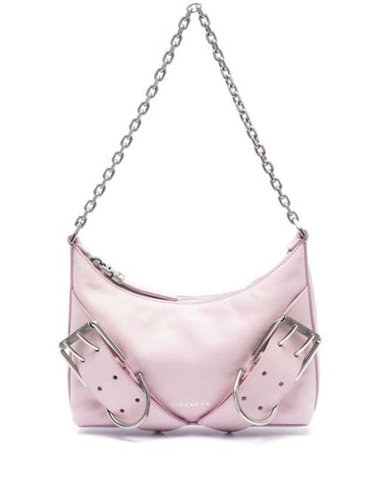 VOYOU LEATHER SHOULDER BAG