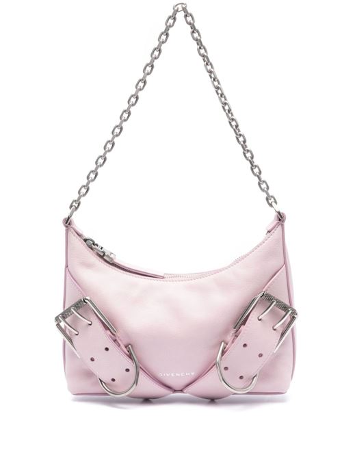 VOYOU LEATHER SHOULDER BAG