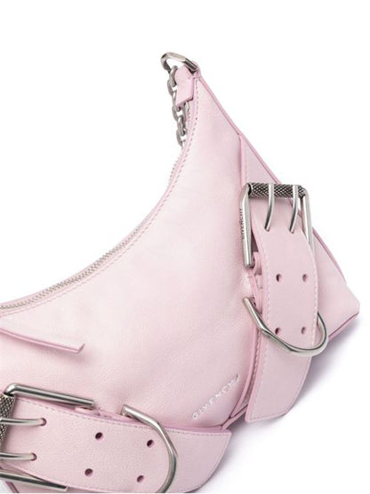 VOYOU LEATHER SHOULDER BAG