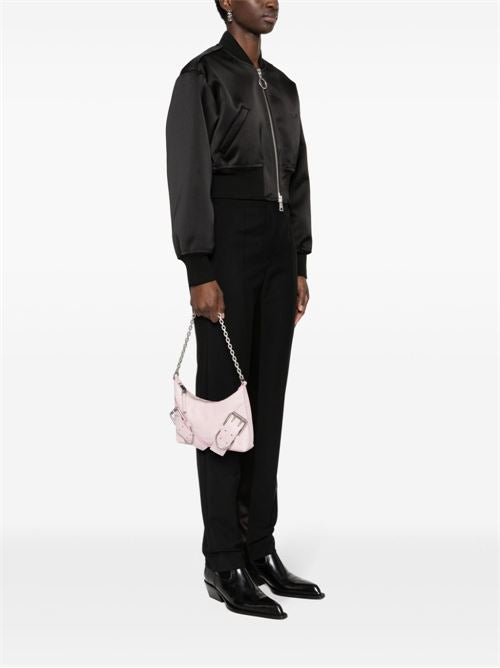 VOYOU LEATHER SHOULDER BAG