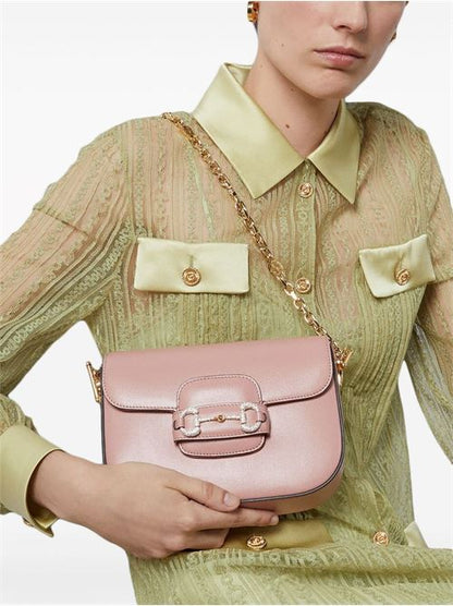 HORSEBIT 1955 MINI LEATHER SHOULDER BAG
