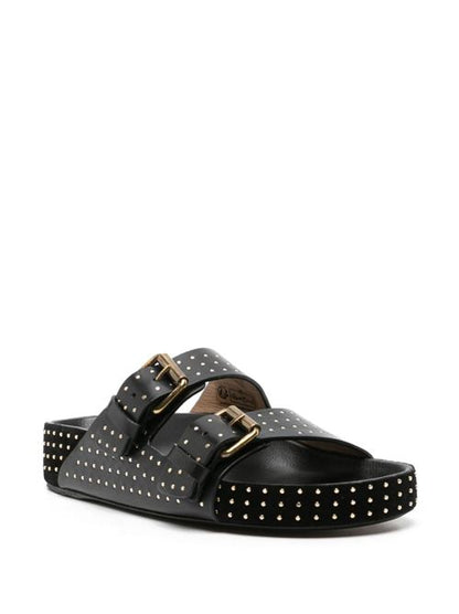 LENNYO LEATHER SANDALS