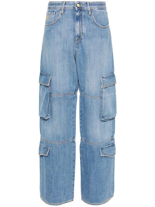 RIRI RELAXED FIT CARGO JEANS